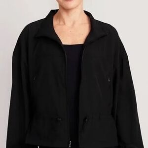 Old Navy Women's Black Utility Jacket